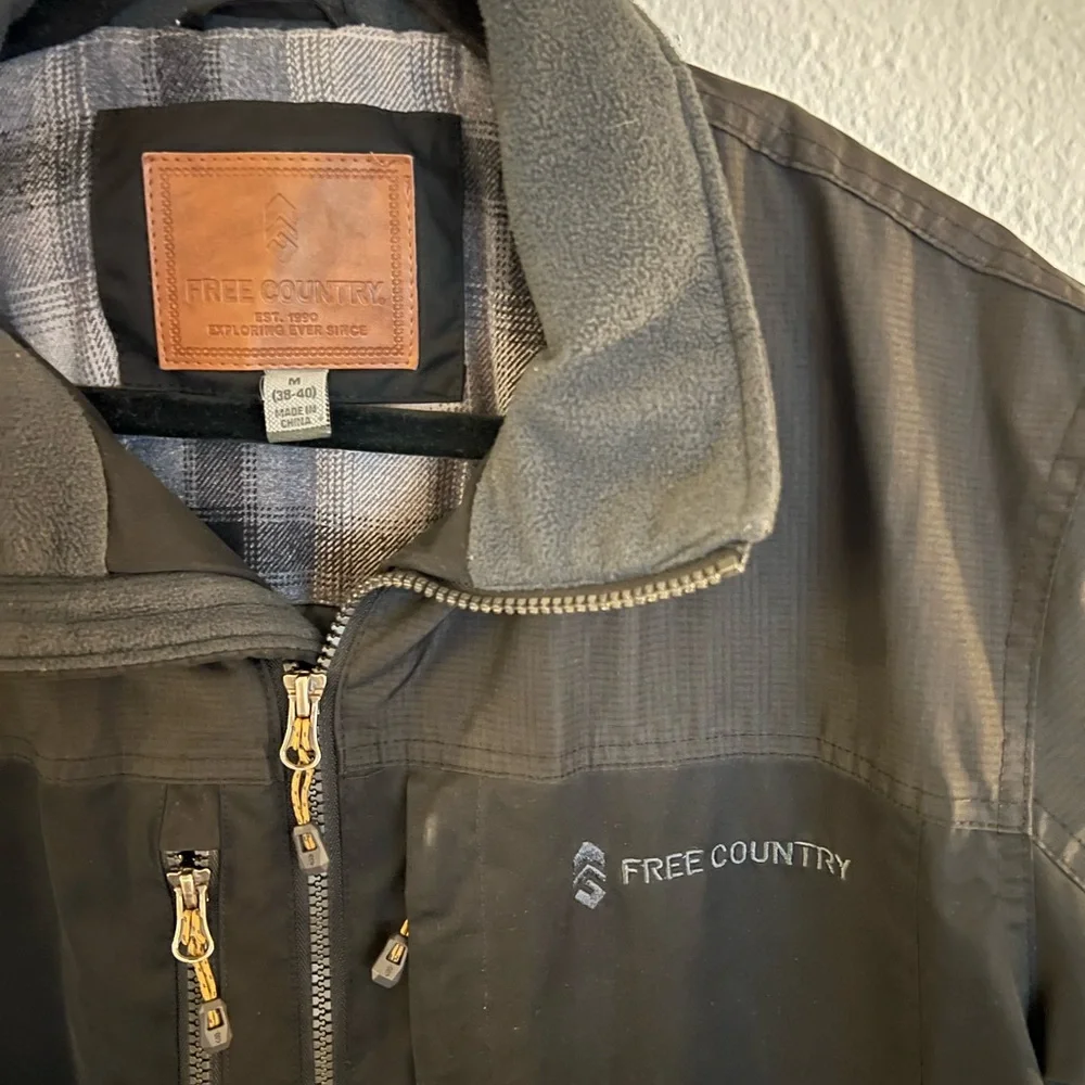 Free Country‎ M Black Winter Coat